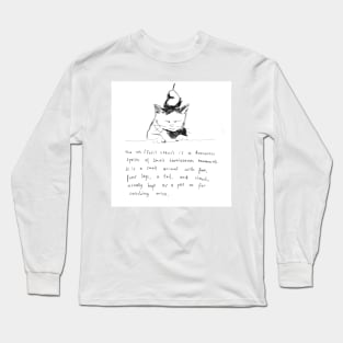 cat definition Long Sleeve T-Shirt